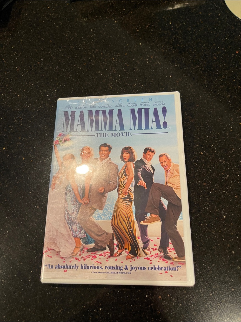 MAMMA MIA! The Movie - White DVD Case